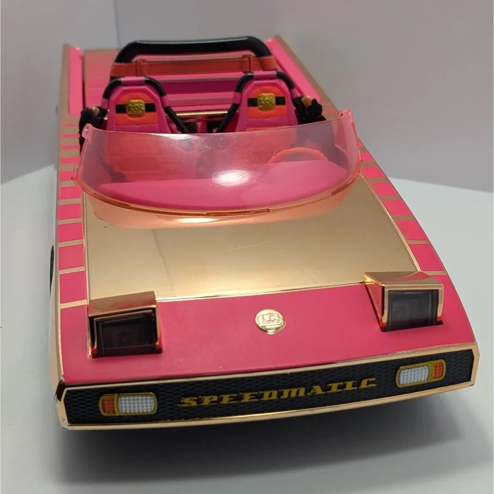 LOL Surprise Speedmatic Coupe Car Pool Dance Floor Working Lights Fashion Doll